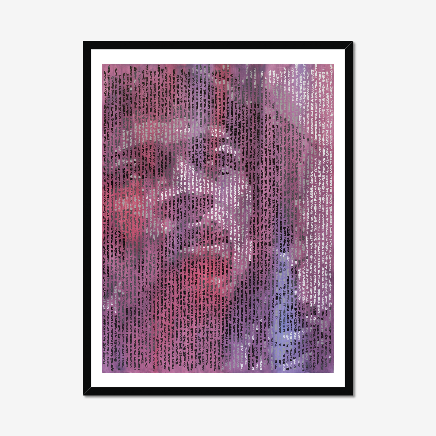 Jimi Hendrix Fine Art Print